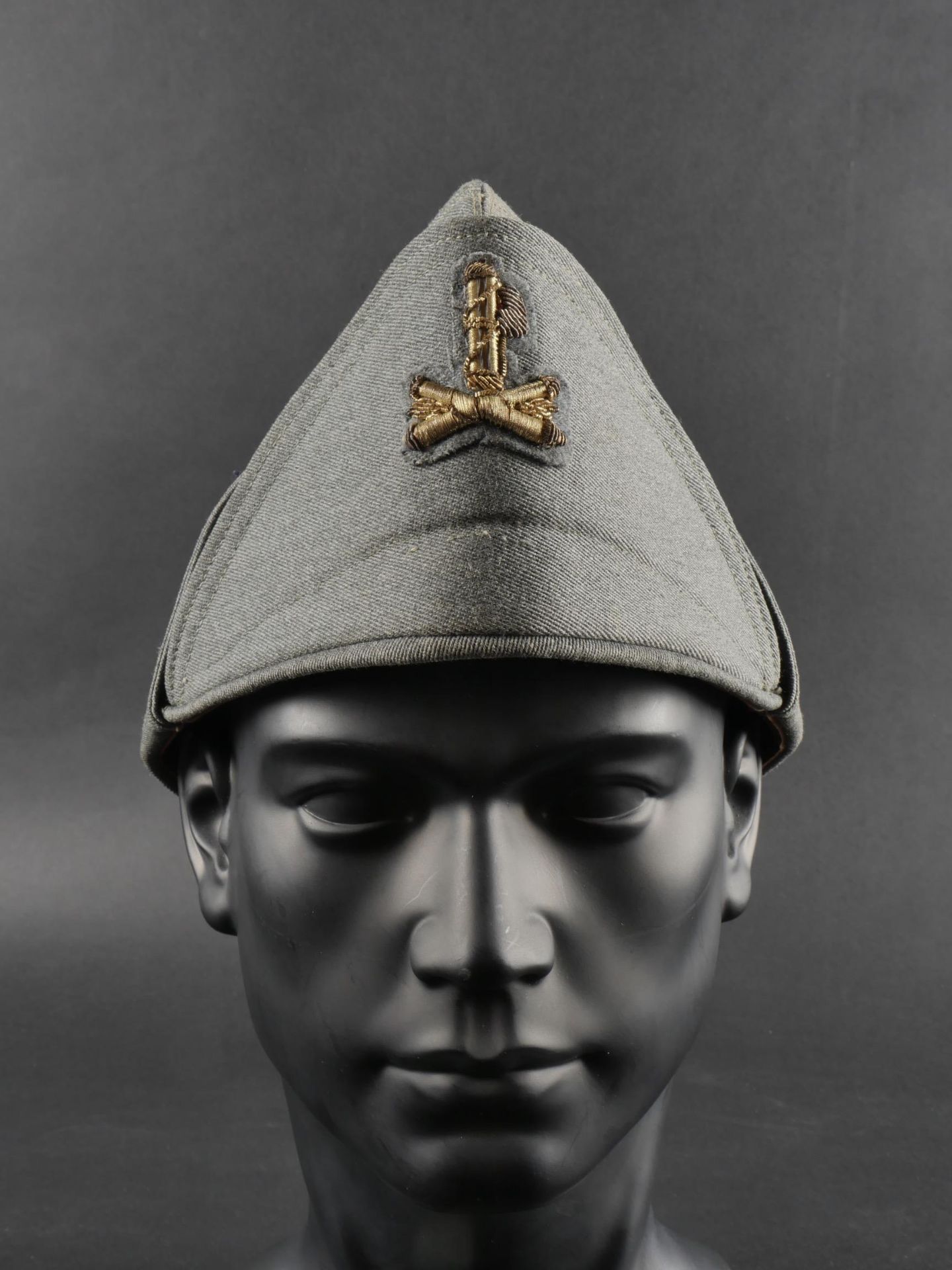 Deux calots dofficier de larmee Royale italienne. Two Royal Italian Army officer s caps. - Image 13 of 18