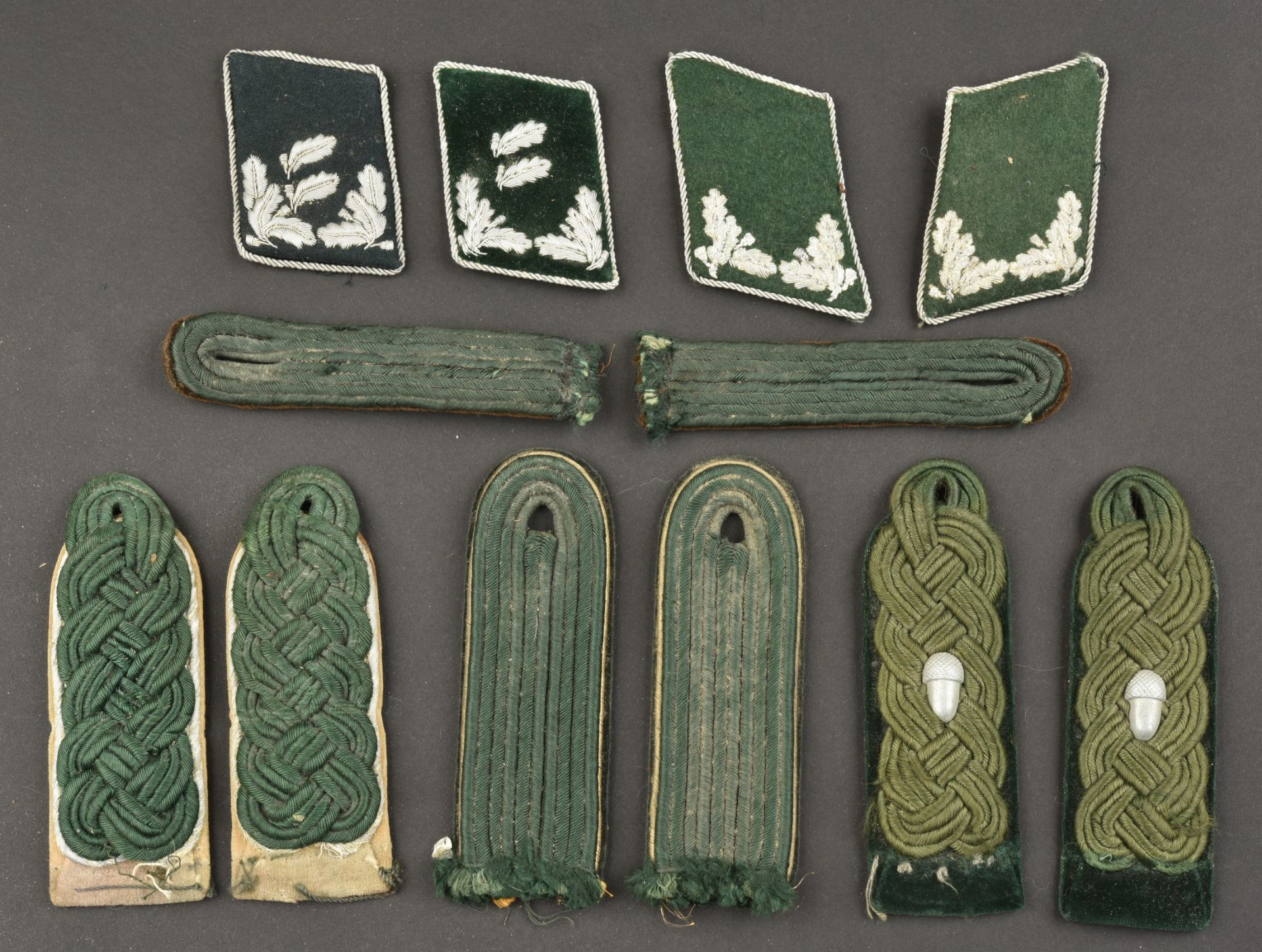 Insignes des forestiers du Reich. Reich forestry badges.