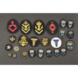 Insignes de specialite Kriegsmarine. Kriegsmarine specialty badges.