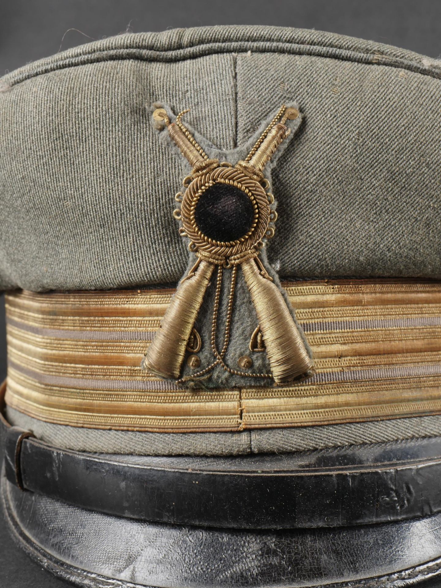 Casquette de capitaine dinfanterie. Infantry captain s cap. - Bild 2 aus 15