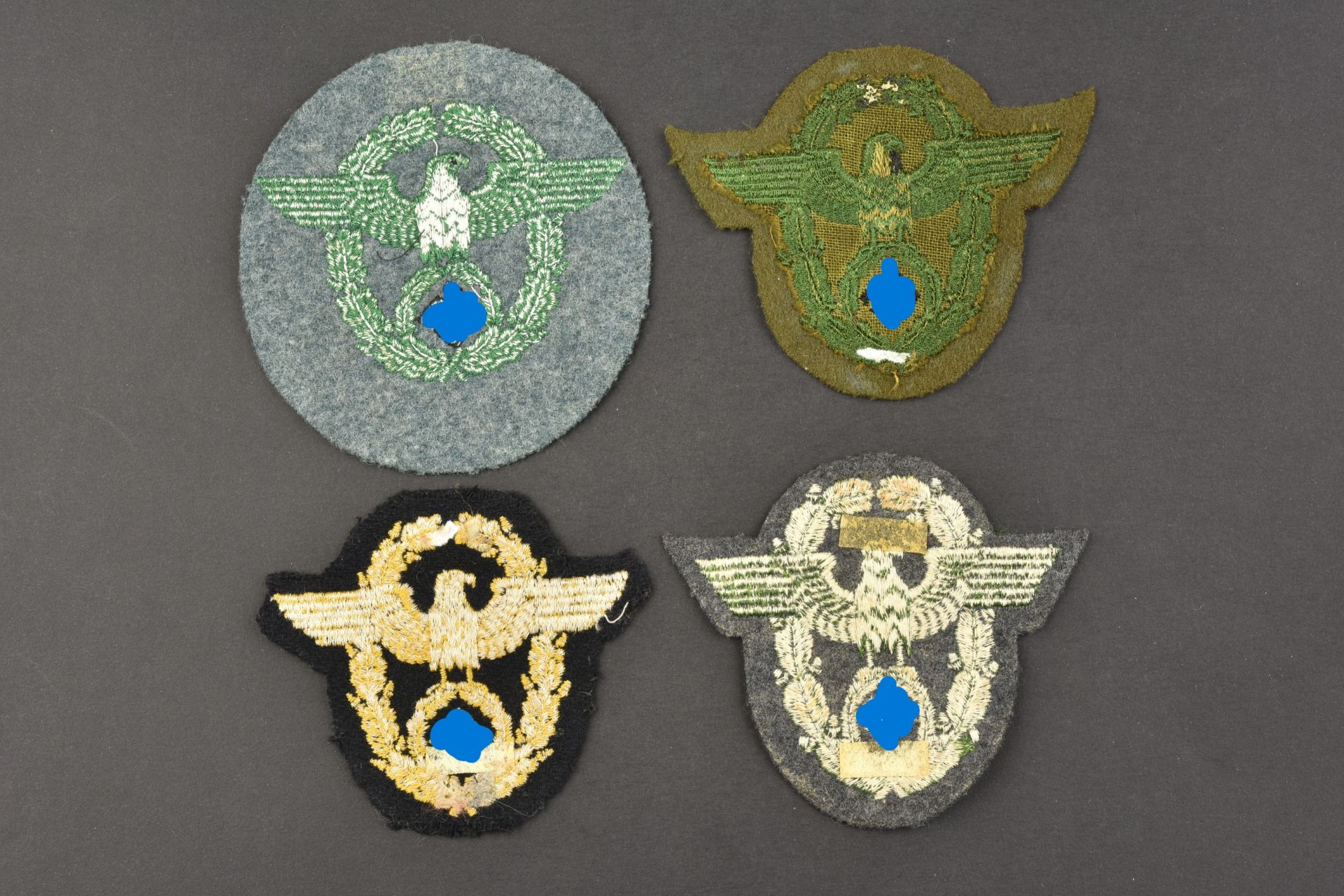 Insignes Polizei. Polizei badges. - Image 2 of 2