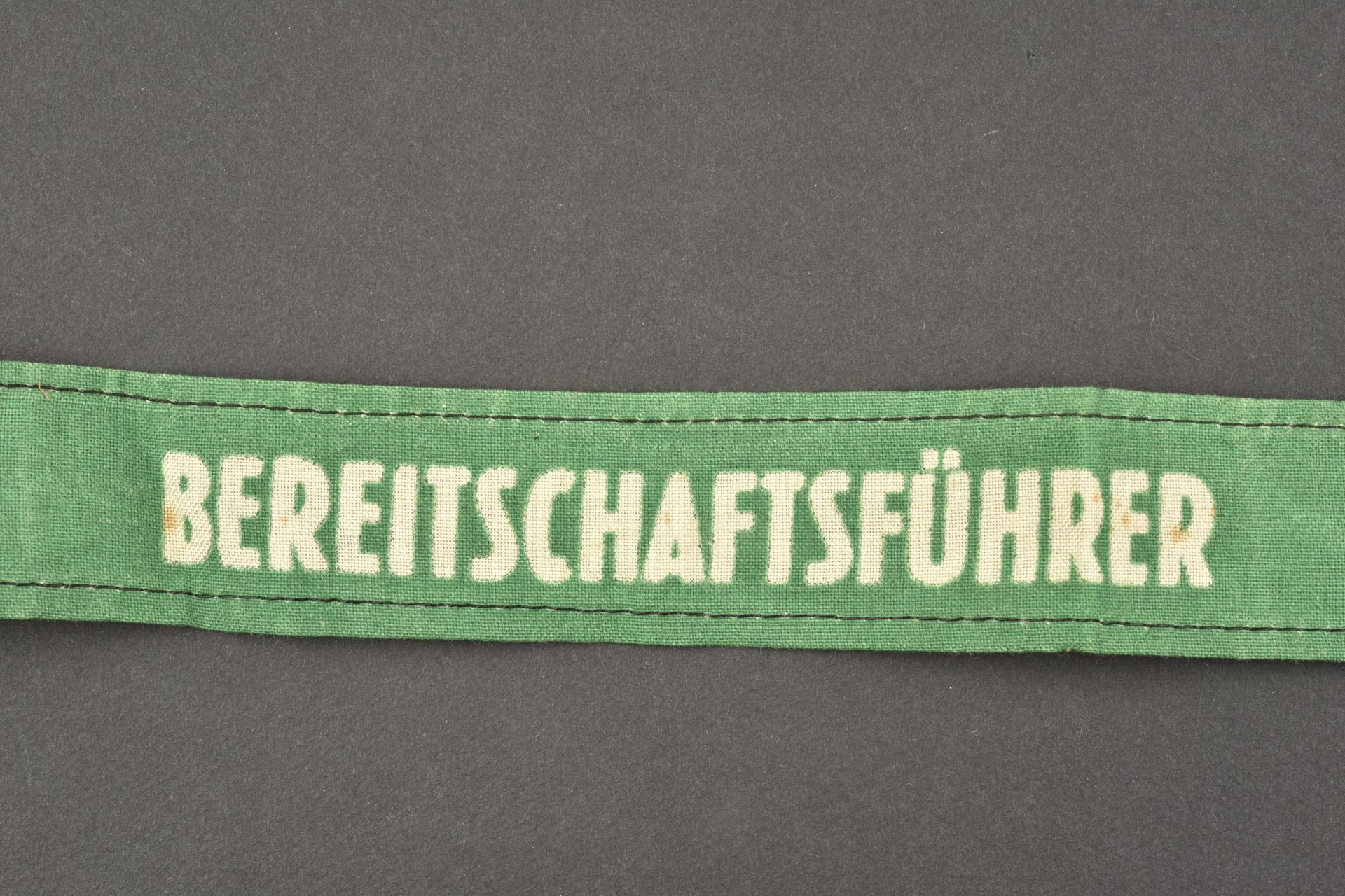 Bande de bras BereitschaftsfŸhrer. BereitschaftsfŸhrer armband. - Image 3 of 3