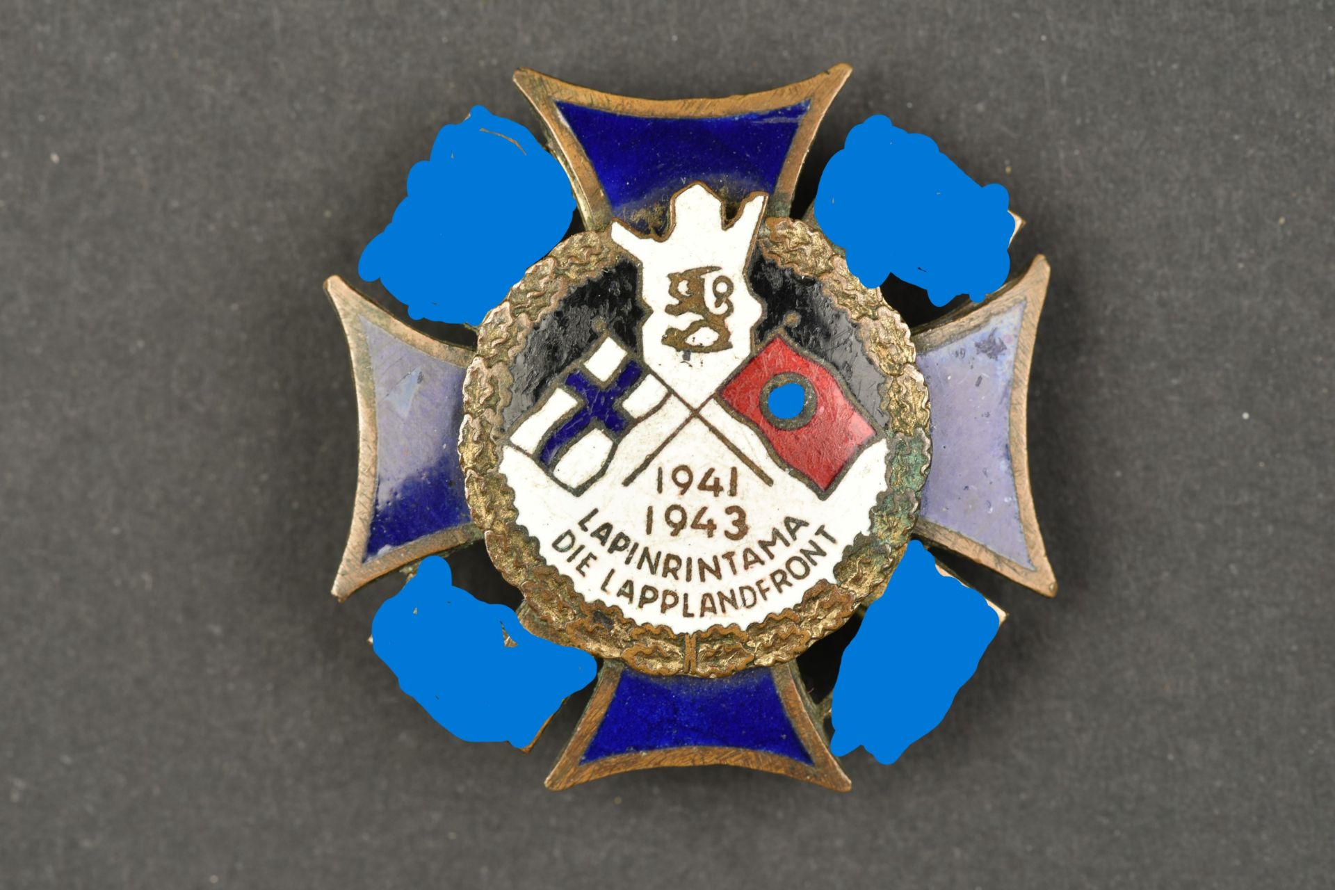 Insigne Lapplandfront. Lapplandfront insignia.