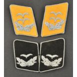 Pattes de col LW. Luftwaffe collar tabs.