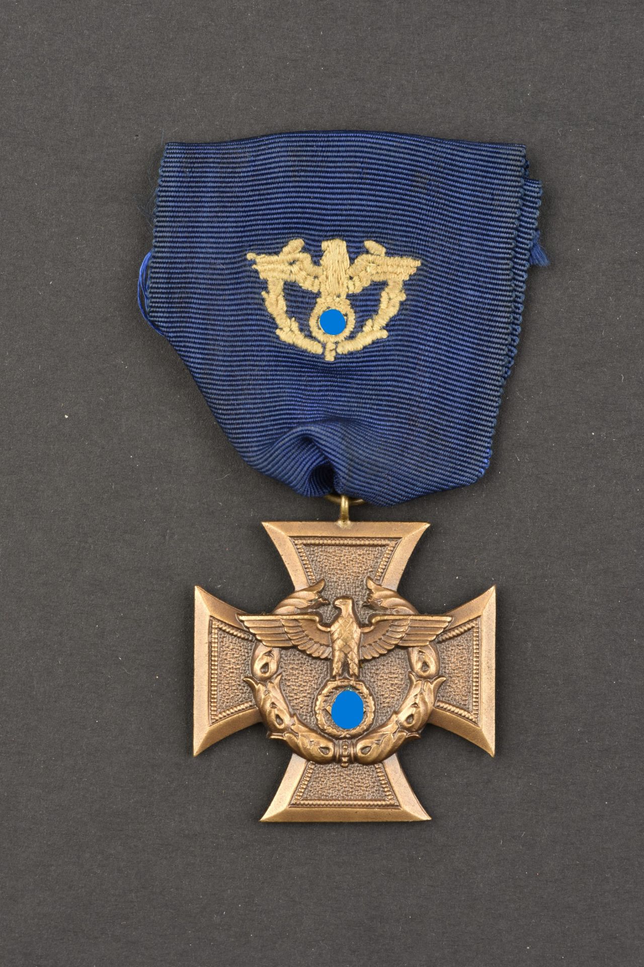 MŽdaille de service WasserschŸtzpolizei. WasserschŸtzpolizei service medal. 