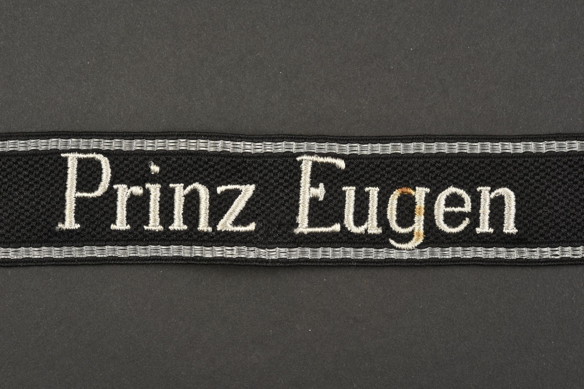 Bande de bras Prinz Eugen. Prinz Eugen cufftittle. - Bild 2 aus 6