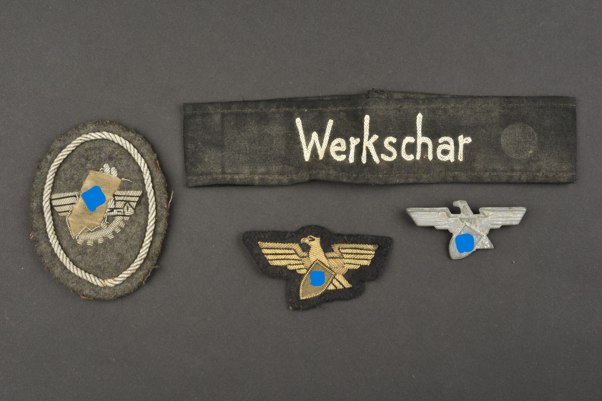 Insignes Werkschutz. Werkschutz insignia.