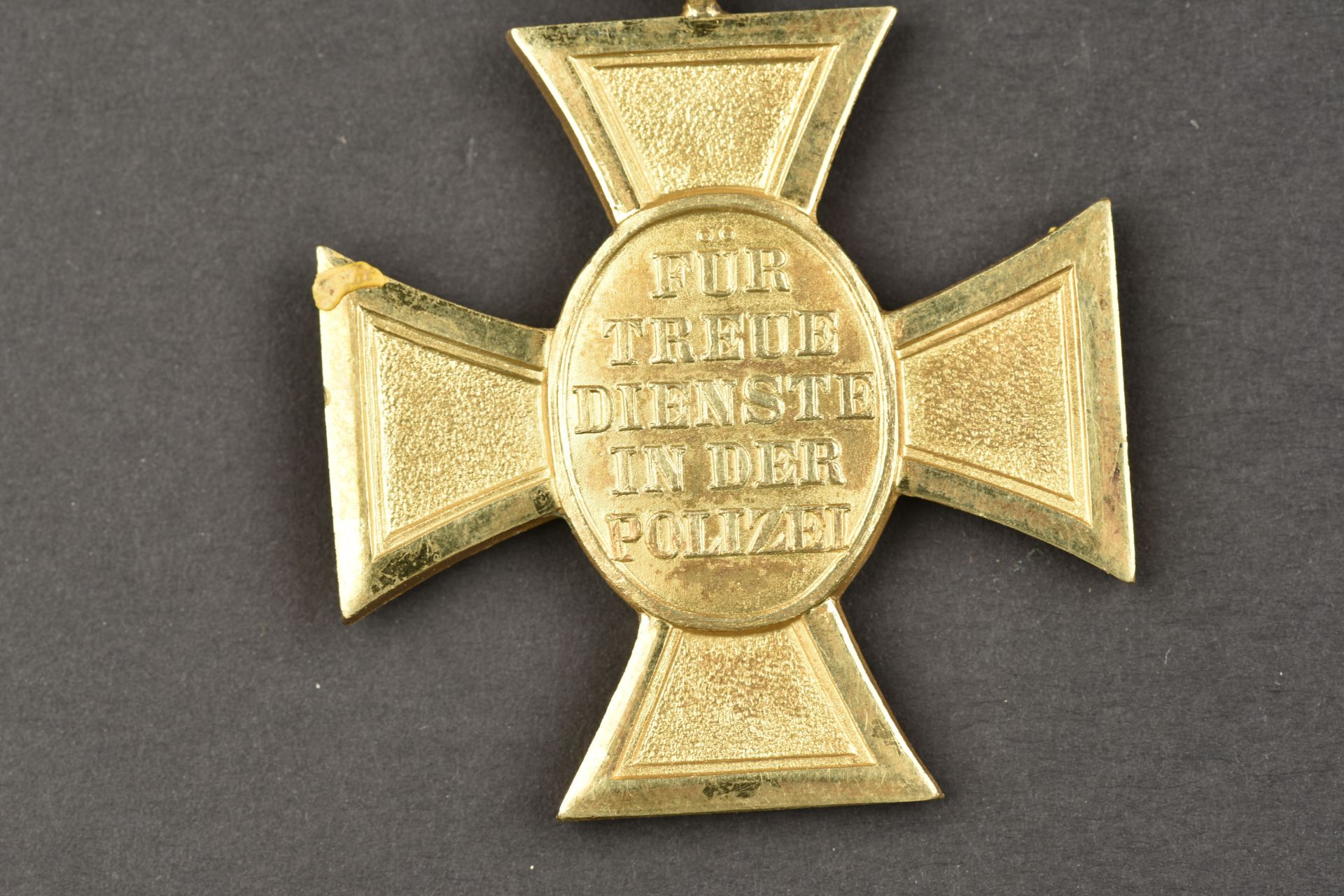 Medaille service Polizei. Polizei service medal. - Image 2 of 4