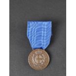 Medaille de la Valeur Militaire en bronze. Bronze Military Valor Medal.