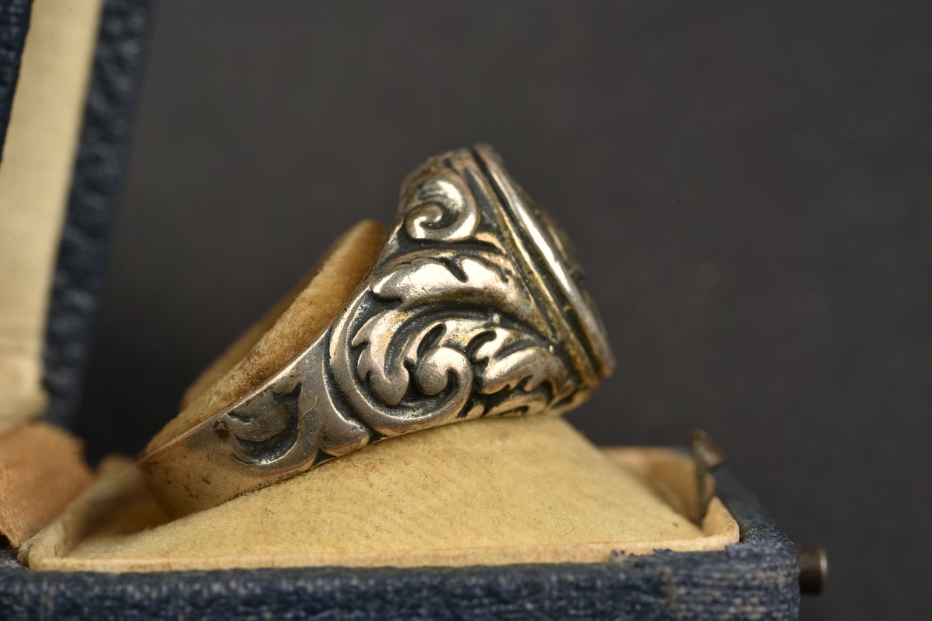 Bague allemande. German ring.  - Image 5 of 6