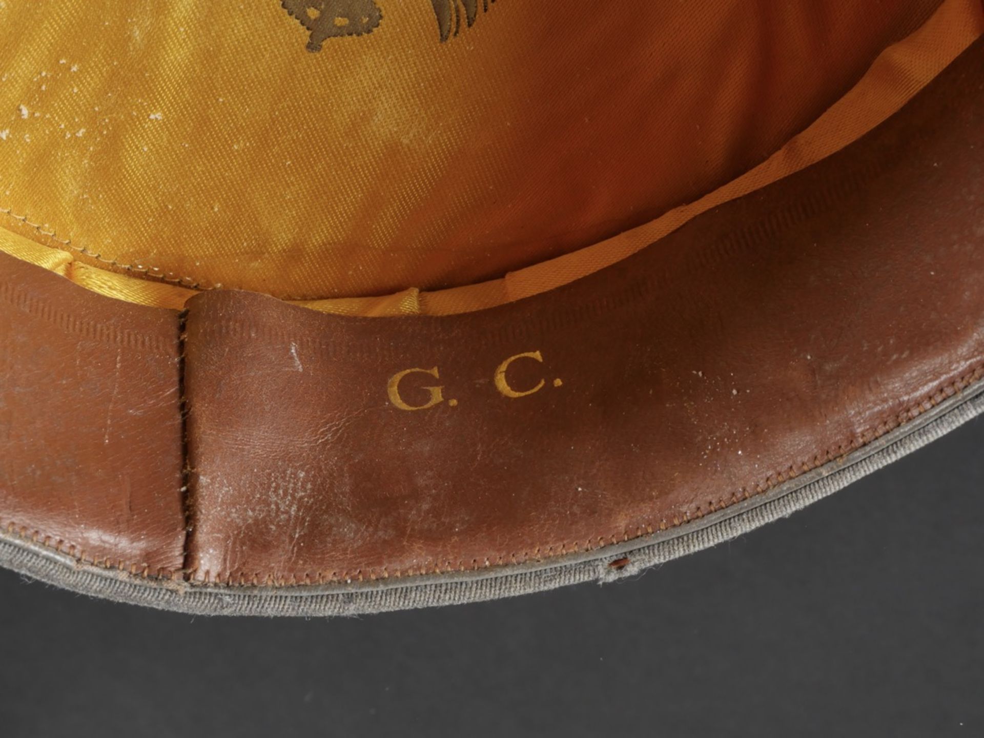 Casquette du General Giuseppe Cremascuoli. General Giuseppe Cremascuoli s cap. - Bild 13 aus 17