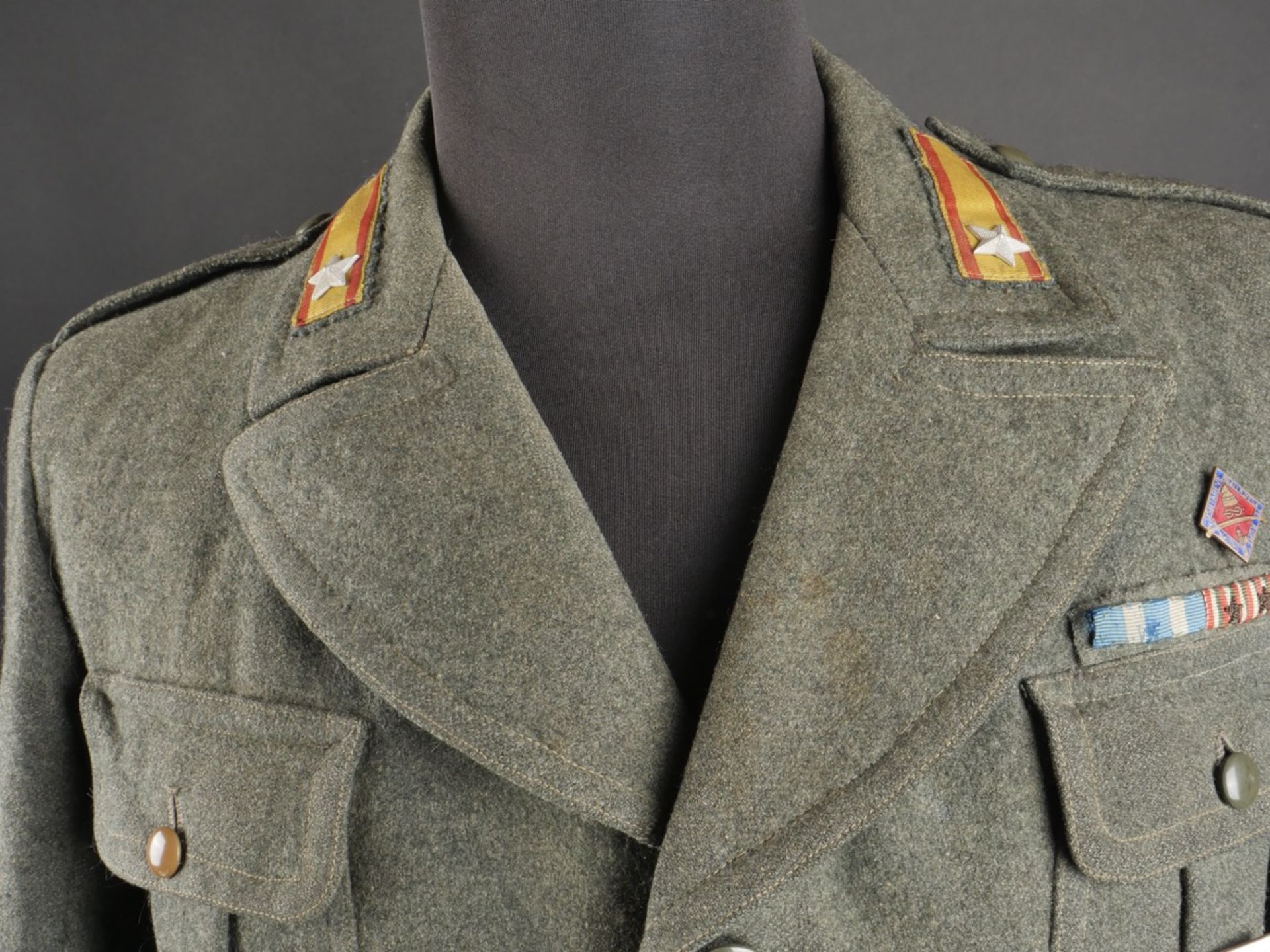 Vareuse de Lieutenant de la division Messina. Messina Division Lieutenant s jacket. - Bild 5 aus 19