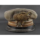 Casquette de commandant du 6eme Regiment de Bersaglieri. Commander s cap for the 6th Bersaglieri Reg