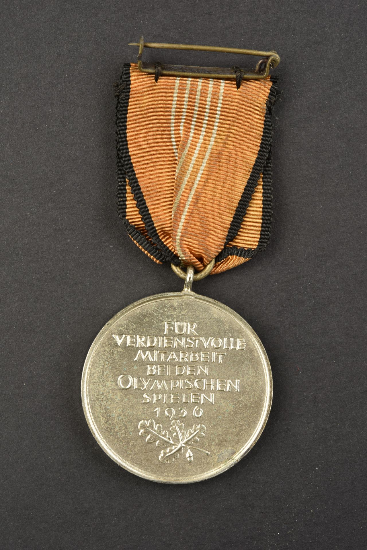 Medaille de service Jeux olympique. Service medal Olympic Games. - Bild 2 aus 2