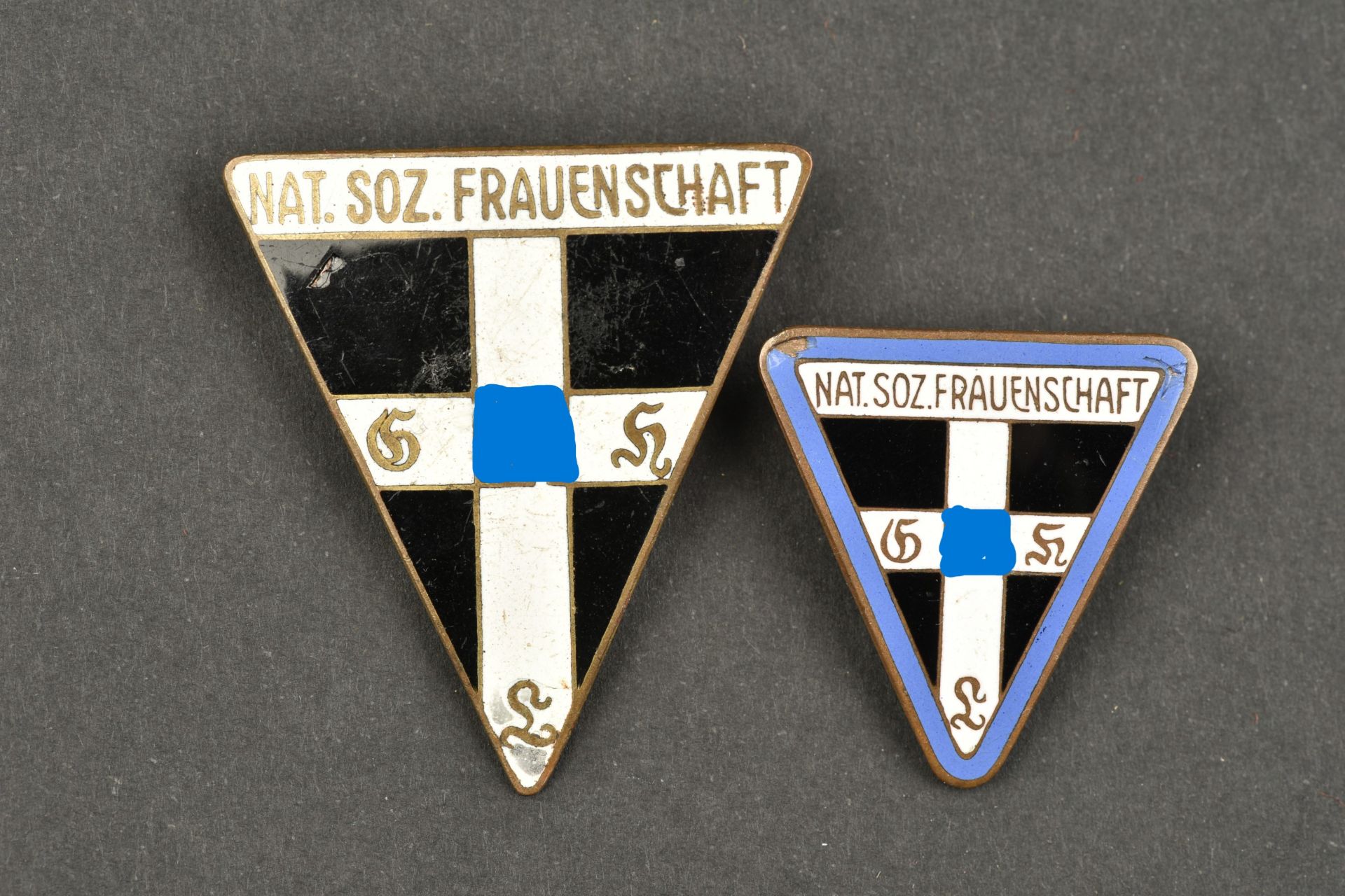 Insignes NS Frauenschaft. NSF insignia.