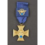 MŽdaille de service WasserschŸtzpolizei. WasserschŸtzpolizei service medal.