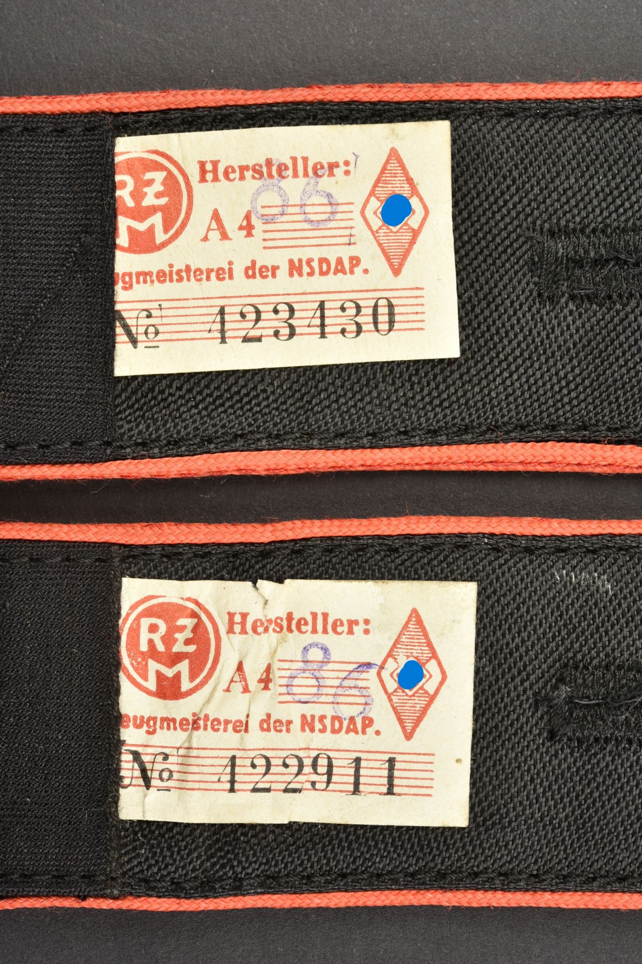 Pattes d'Žpaule HJ. HJ shoulder straps.  - Bild 2 aus 4