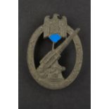 Heeres Flakabzeichen. Army flak badge.