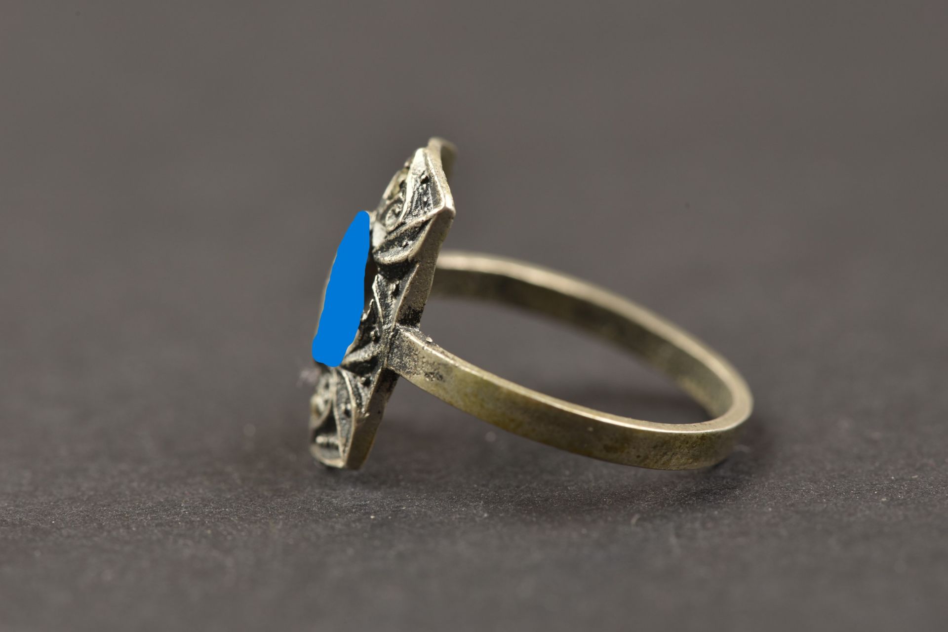 Bague allemande. German ring.  - Image 3 of 3