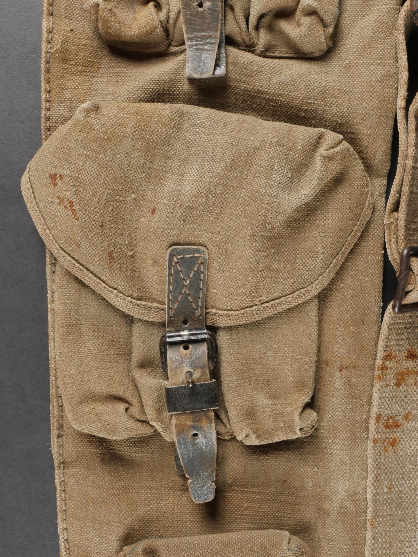 Housse parachutiste pour PM Beretta modele 38. Paratrooper case for PM Beretta model 38. - Image 3 of 18