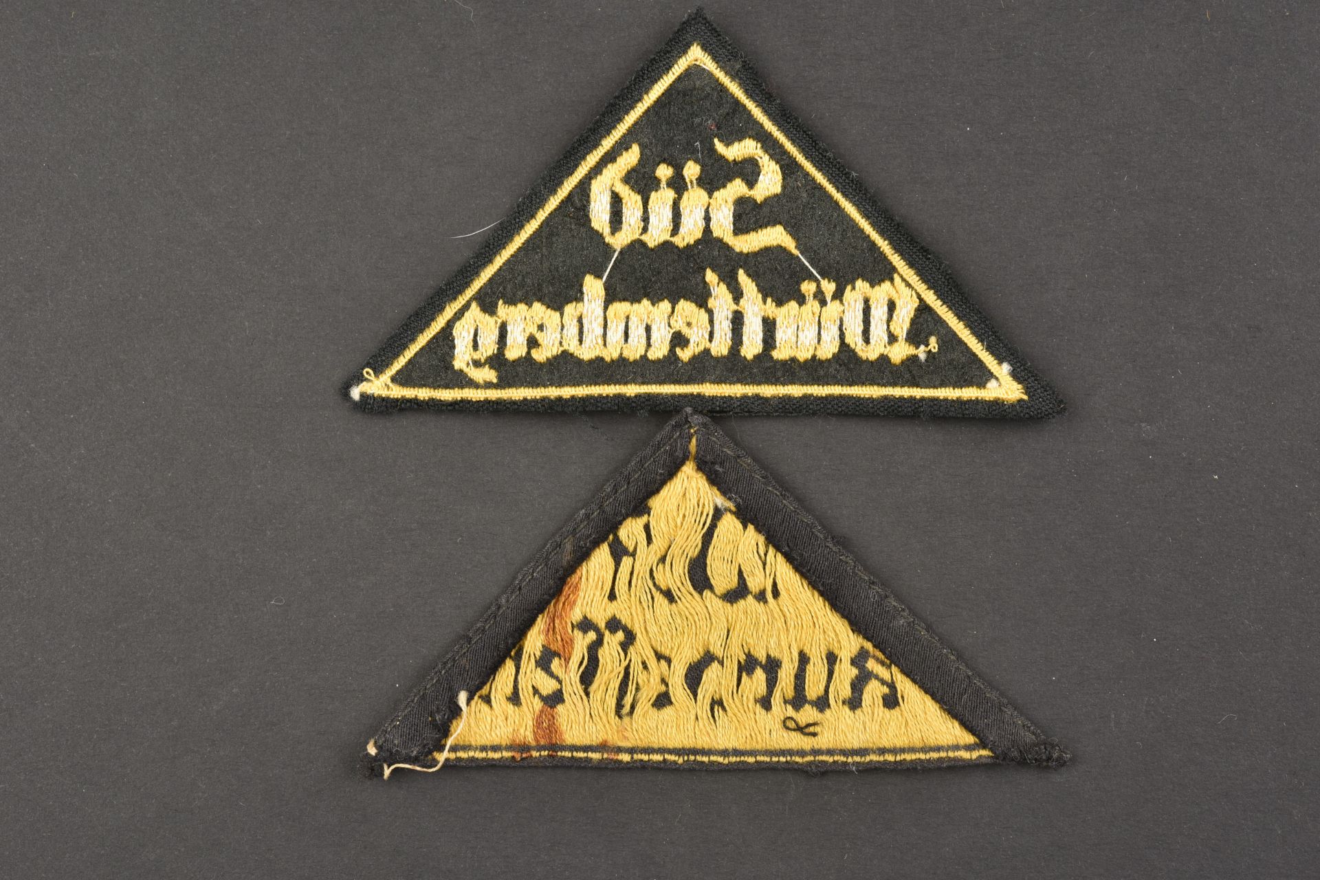 Triangles de bras HJ. Hj insignia. - Bild 2 aus 2