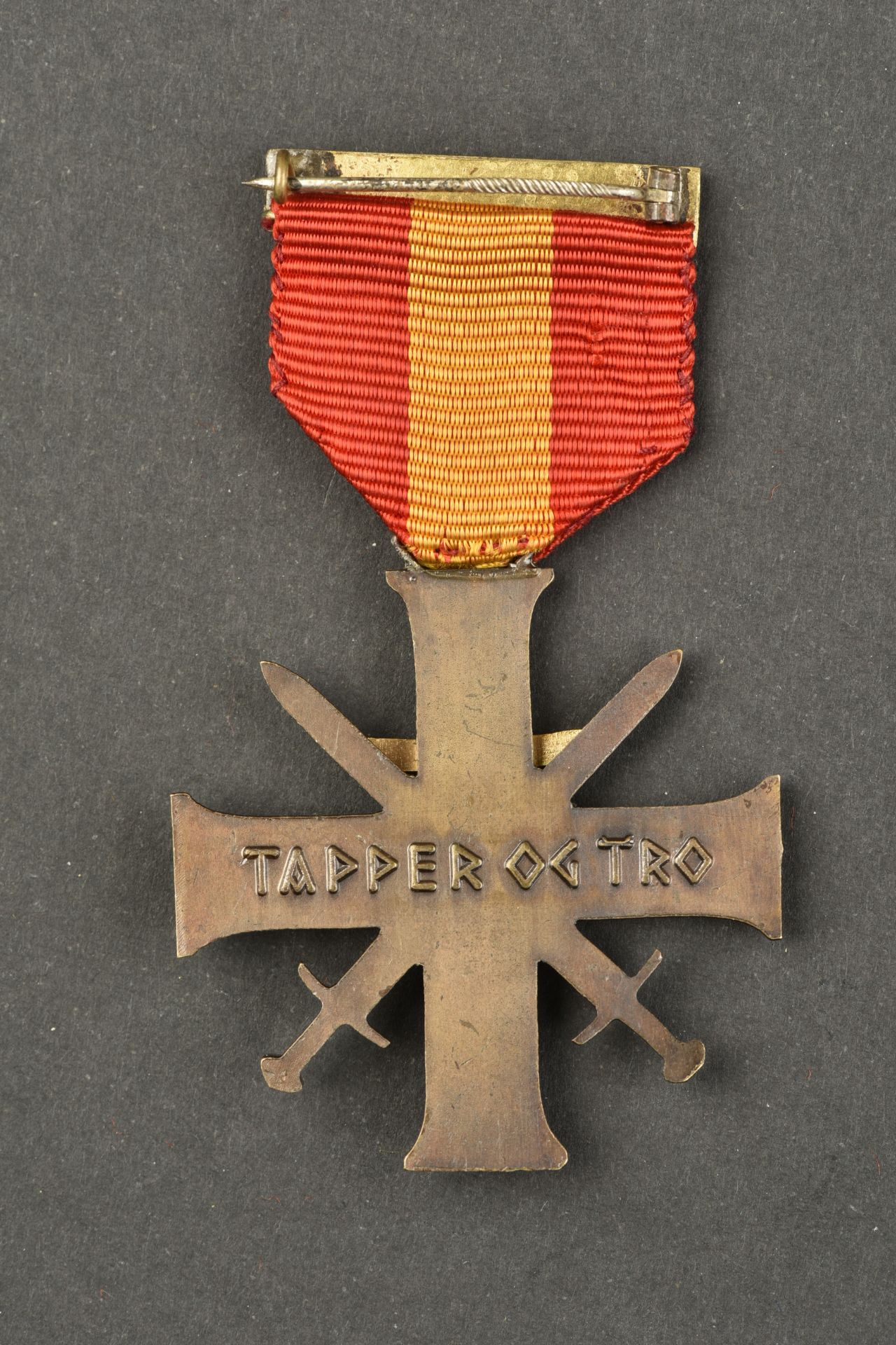 Medaille norvegienne. Norwegian medal. - Image 2 of 2