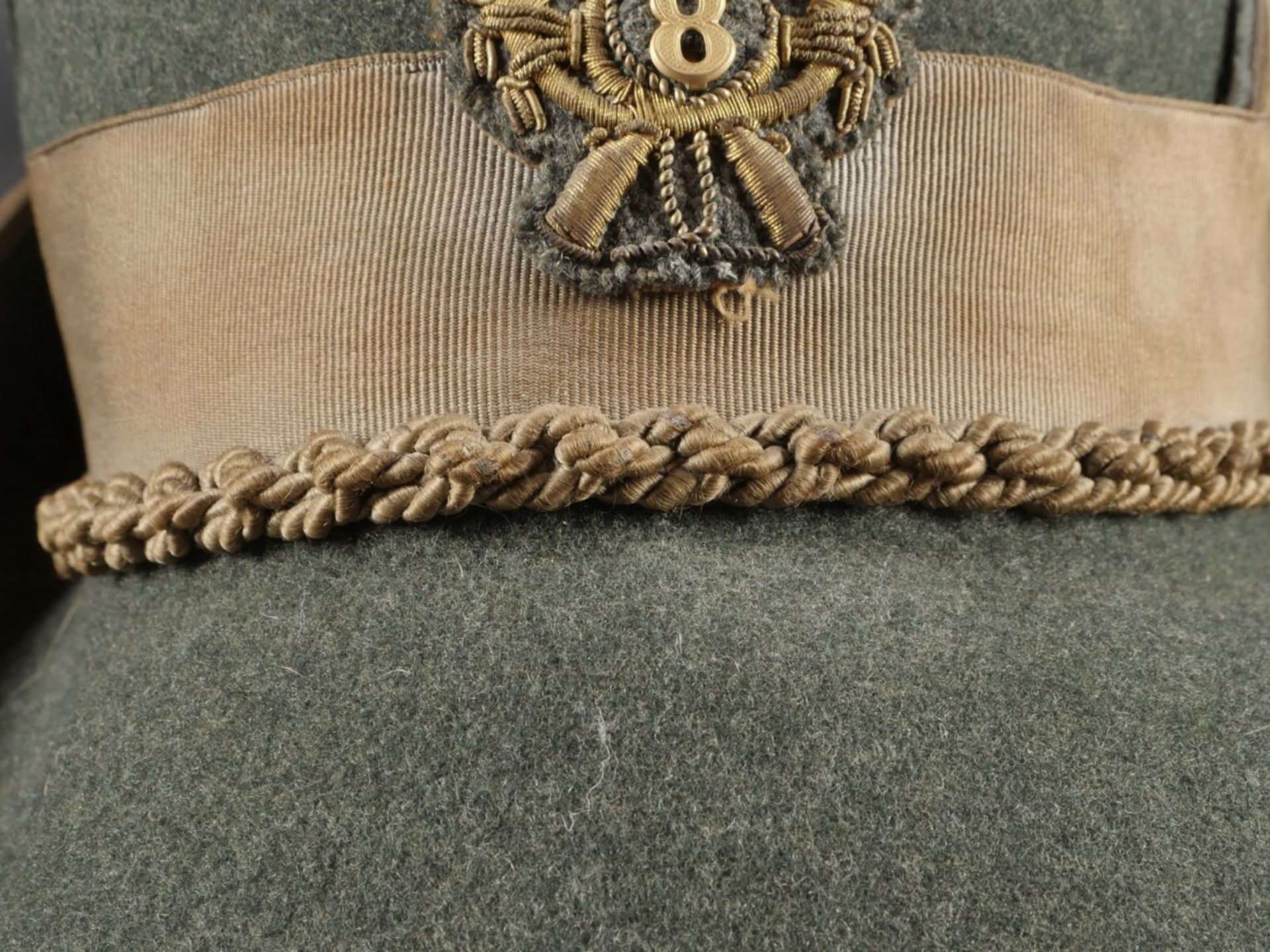 Chapeau de sous-lieutenant du 8eme Regiment dAlpini. Second lieutenant s hat of the 8th Alpini Regi - Bild 3 aus 15