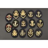 Insignes de specialite KM. Kriegsmarine speciality badges.