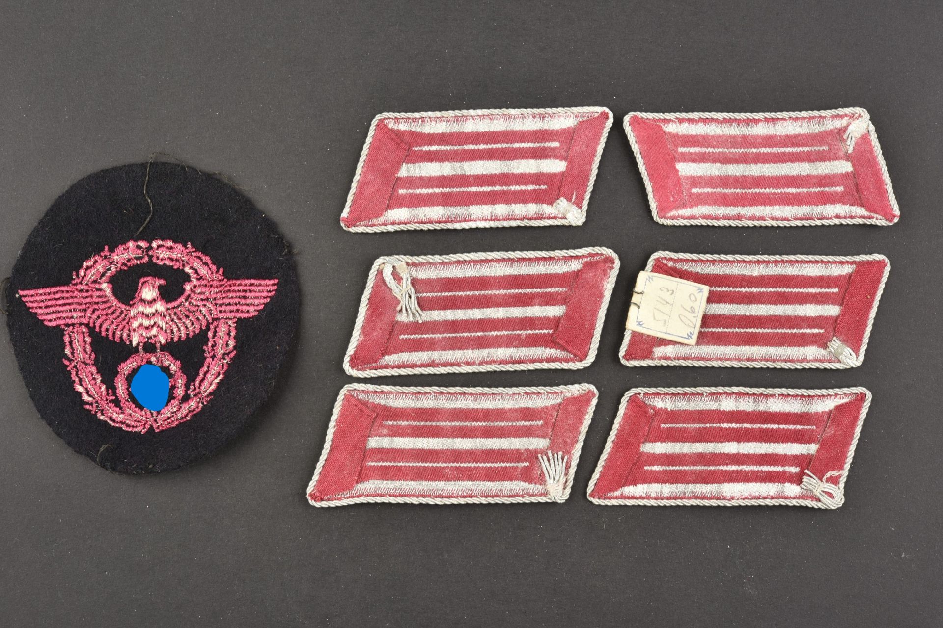 Insignes des pompiers du Reich. Fireman's sleeve badges.  - Image 3 of 3