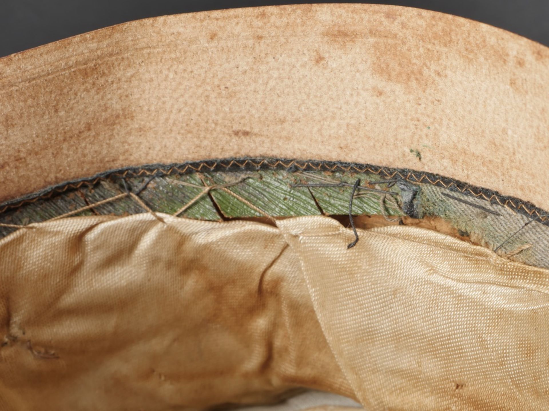 Casquette de commandant du 6eme Regiment de Bersaglieri. Commander s cap for the 6th Bersaglieri Reg - Image 15 of 15