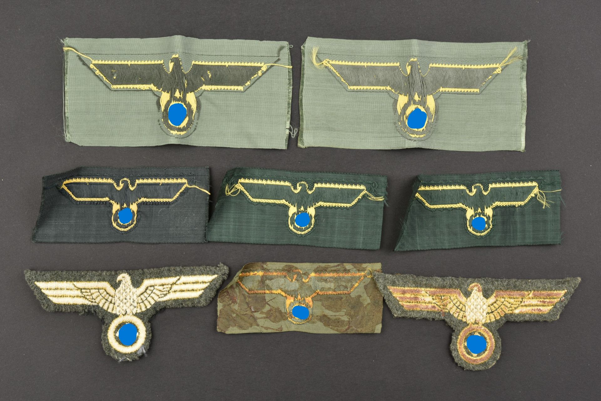 Insignes artillerie cotiere. Coastal artillery badges. - Bild 2 aus 2