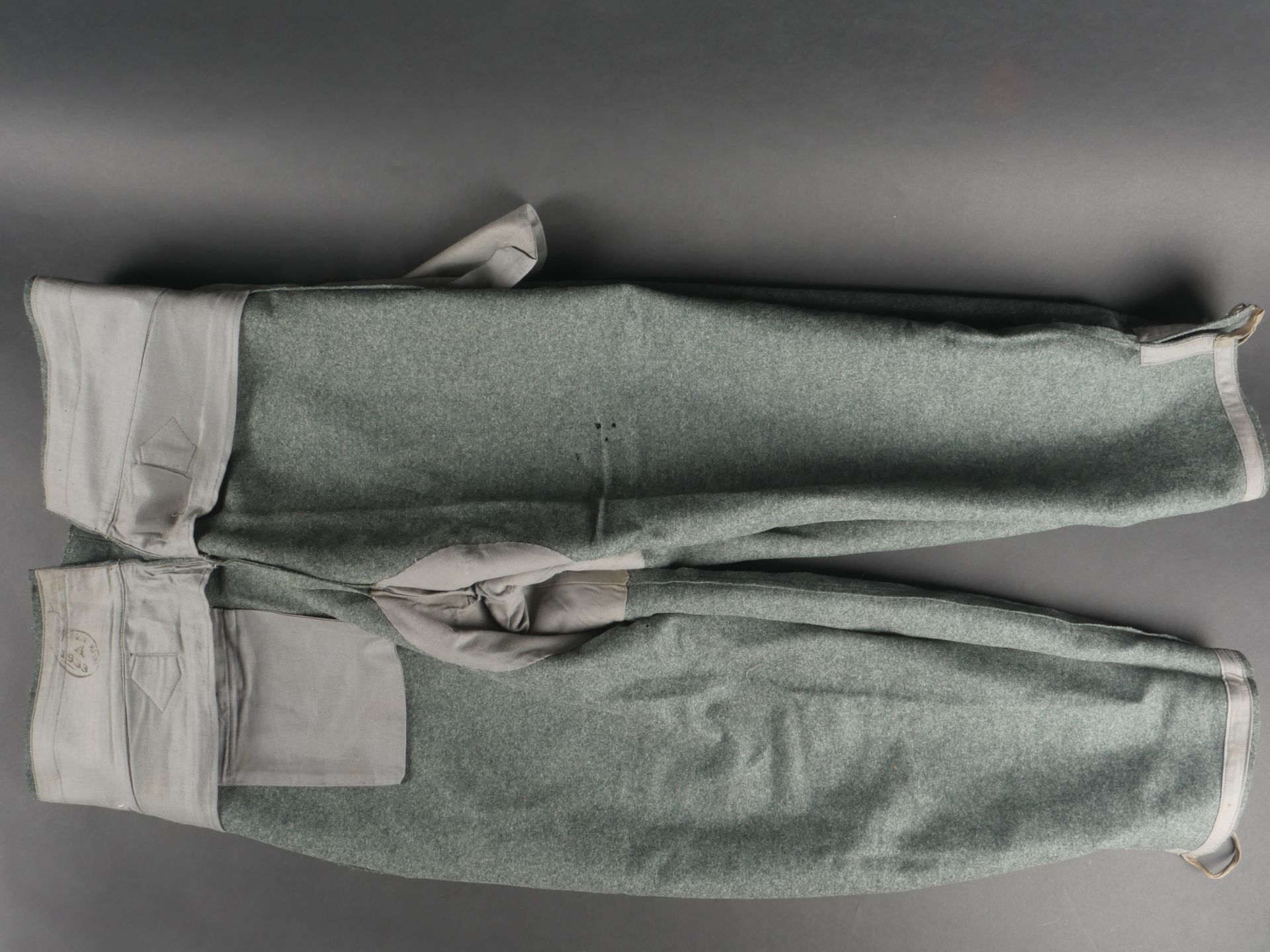 Pantalon troupe de larmee Royale italienne. Royal Italian Army pants. - Bild 19 aus 19