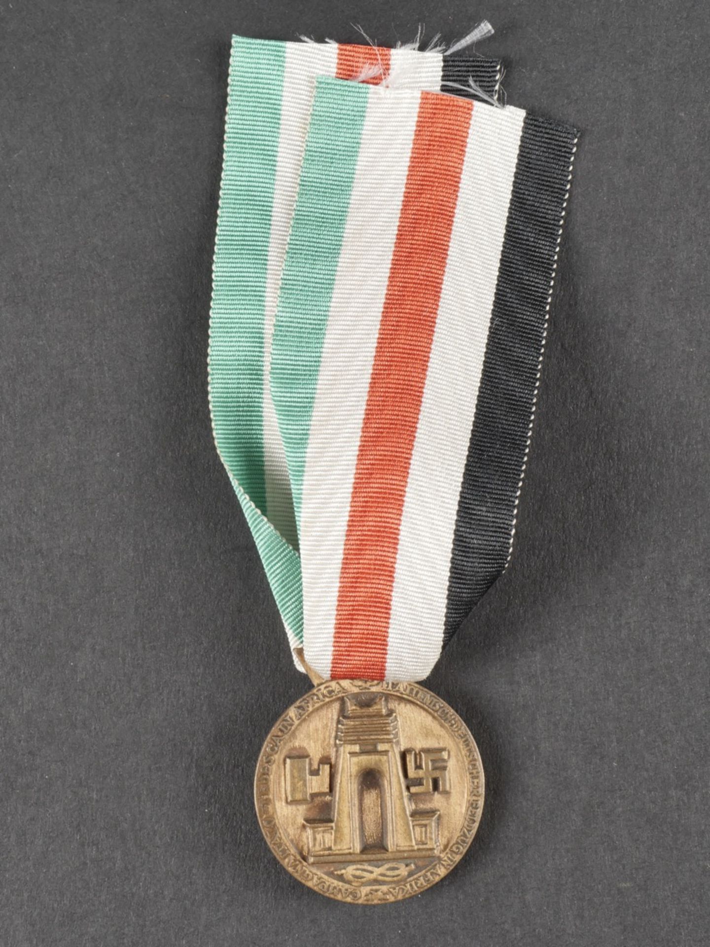 Medaille de la campagne italo-allemande en Afrique. Medal for the Italo-German campaign in Africa. - Image 2 of 4