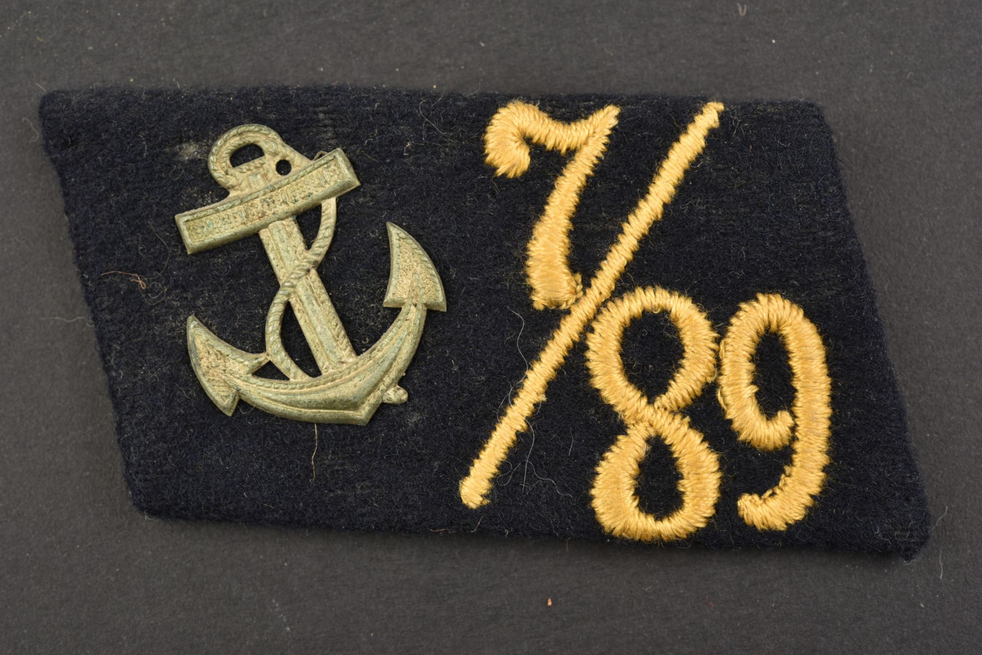 Pattes de col SA Marine. SA Navy collar Strabs. - Image 2 of 4