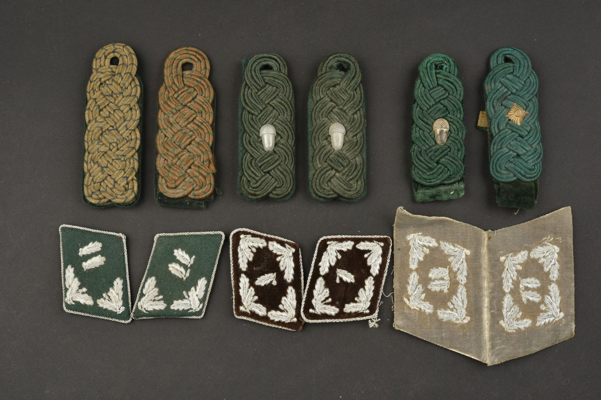 Insignes des forestiers du Reich. Reich forestry badges.