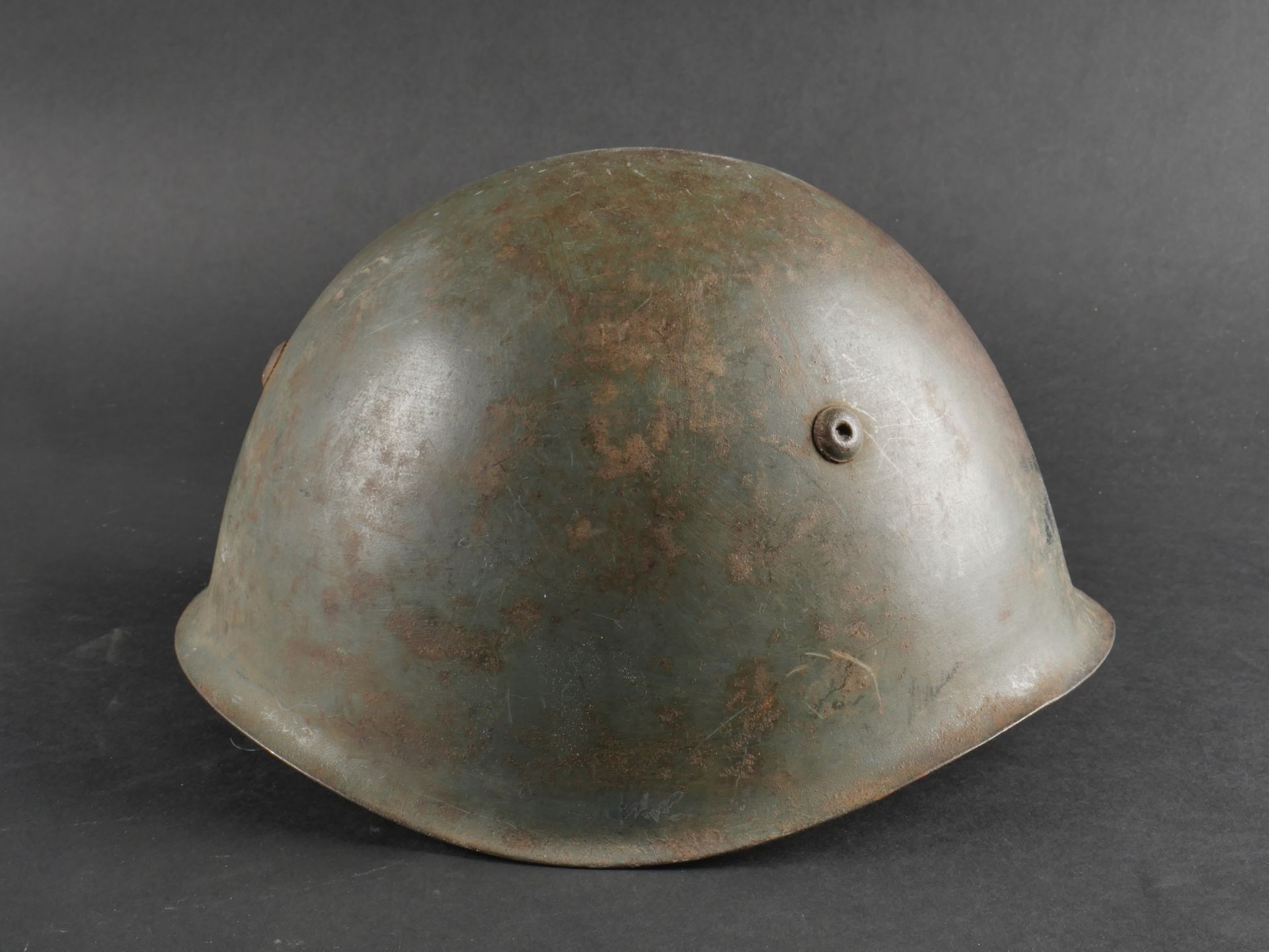 Casque italien de lartillerie. Italian artillery helmet. - Bild 9 aus 19