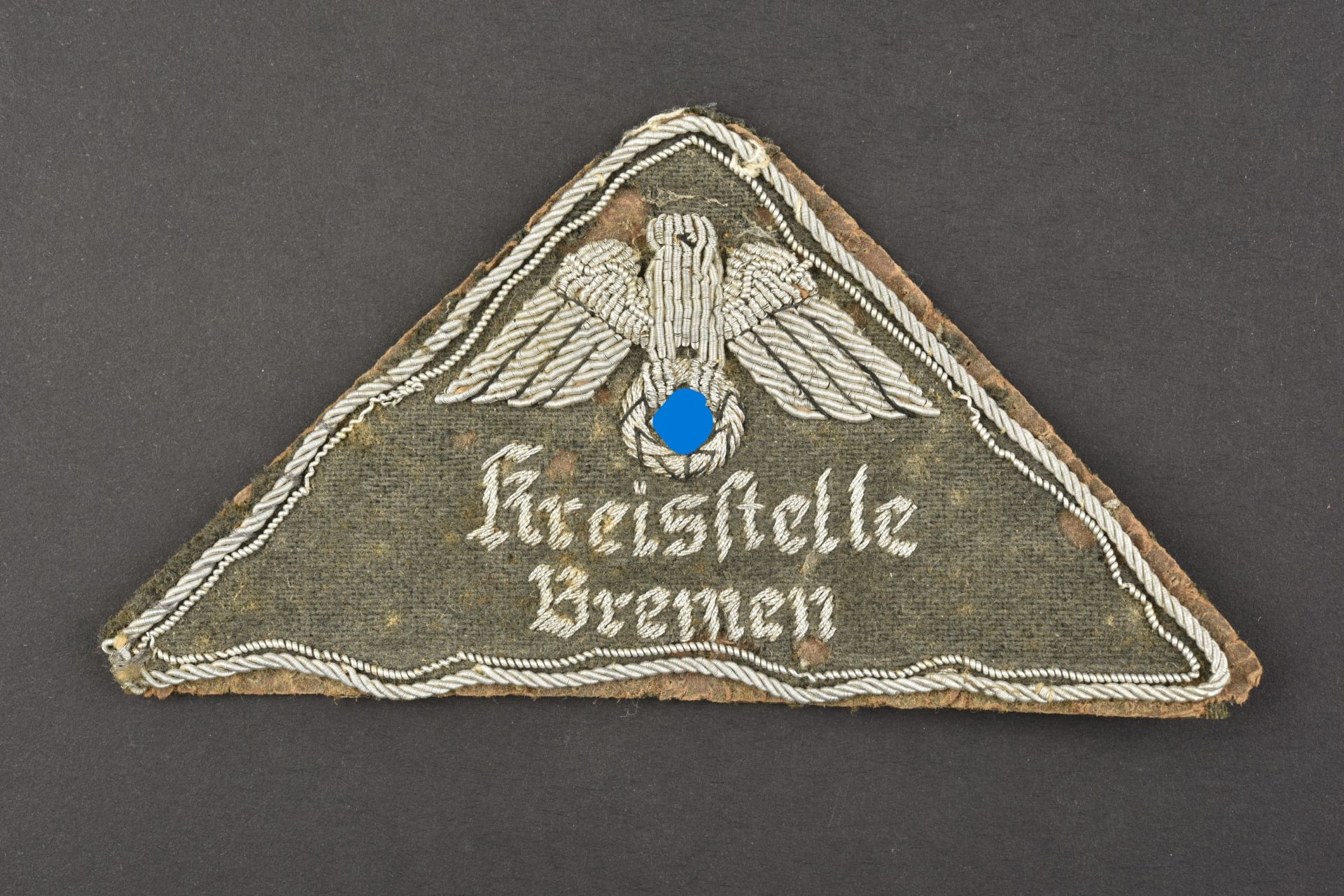 Insigne de manche officier DRK. DRK officer insignia.