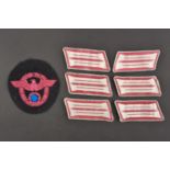 Insignes des pompiers du Reich. Fireman's sleeve badges. 