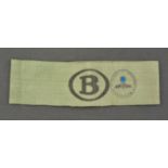 Brassard de la Reichsbahn. Reichsbahn armband.