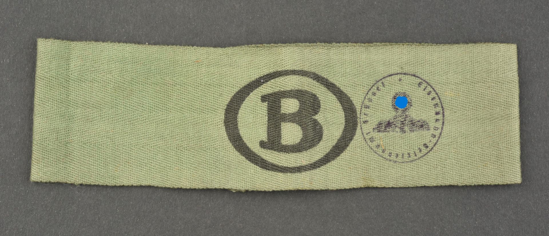 Brassard de la Reichsbahn. Reichsbahn armband.