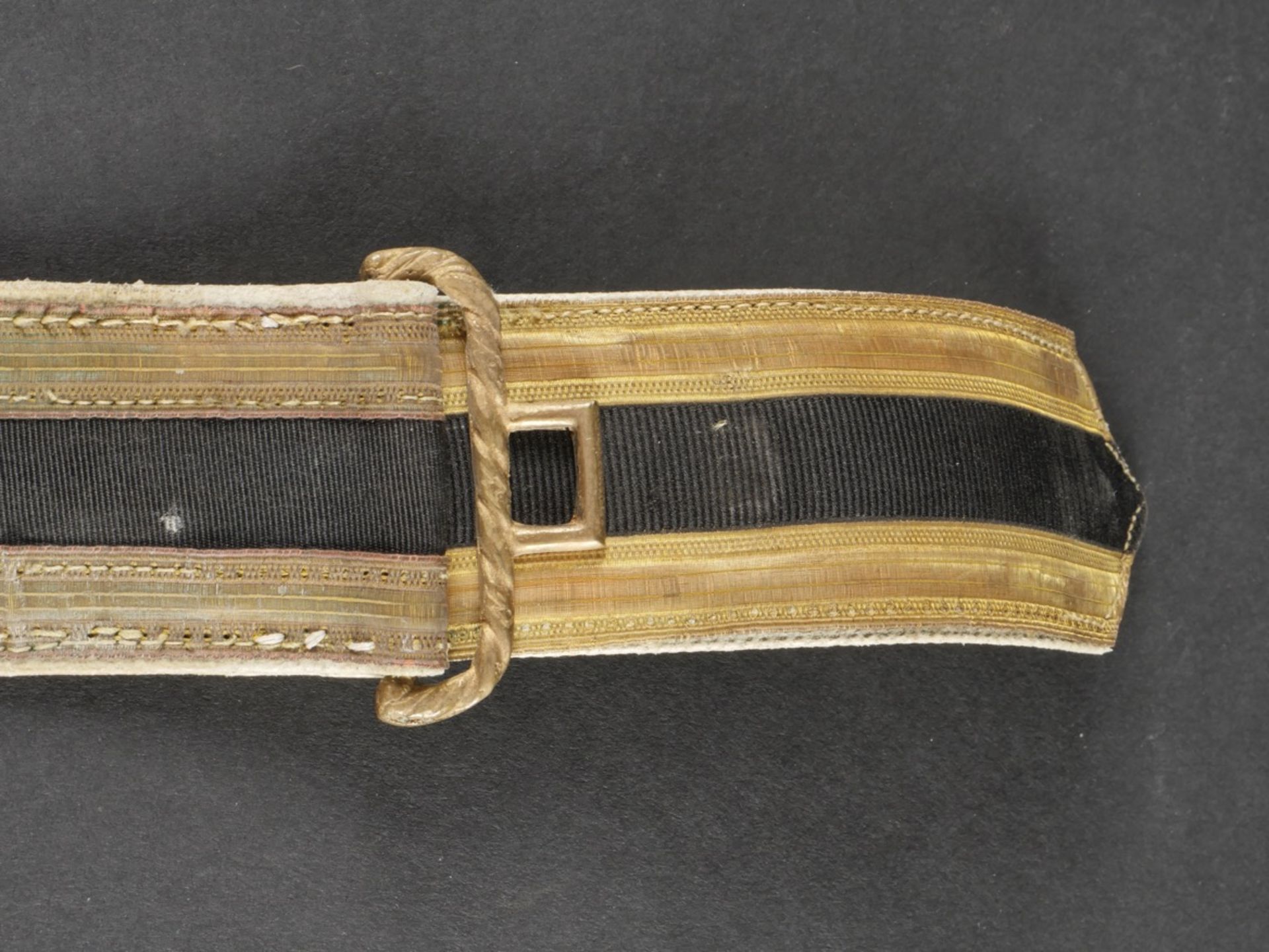 Lot de deux ceinturons dÕ-officier de la MVSN. Set of two MVSN officer s belts. - Bild 5 aus 19