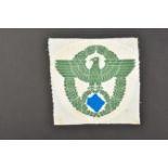 Insigne de maillot de sport Polizei. Polizei sports shirt badge.