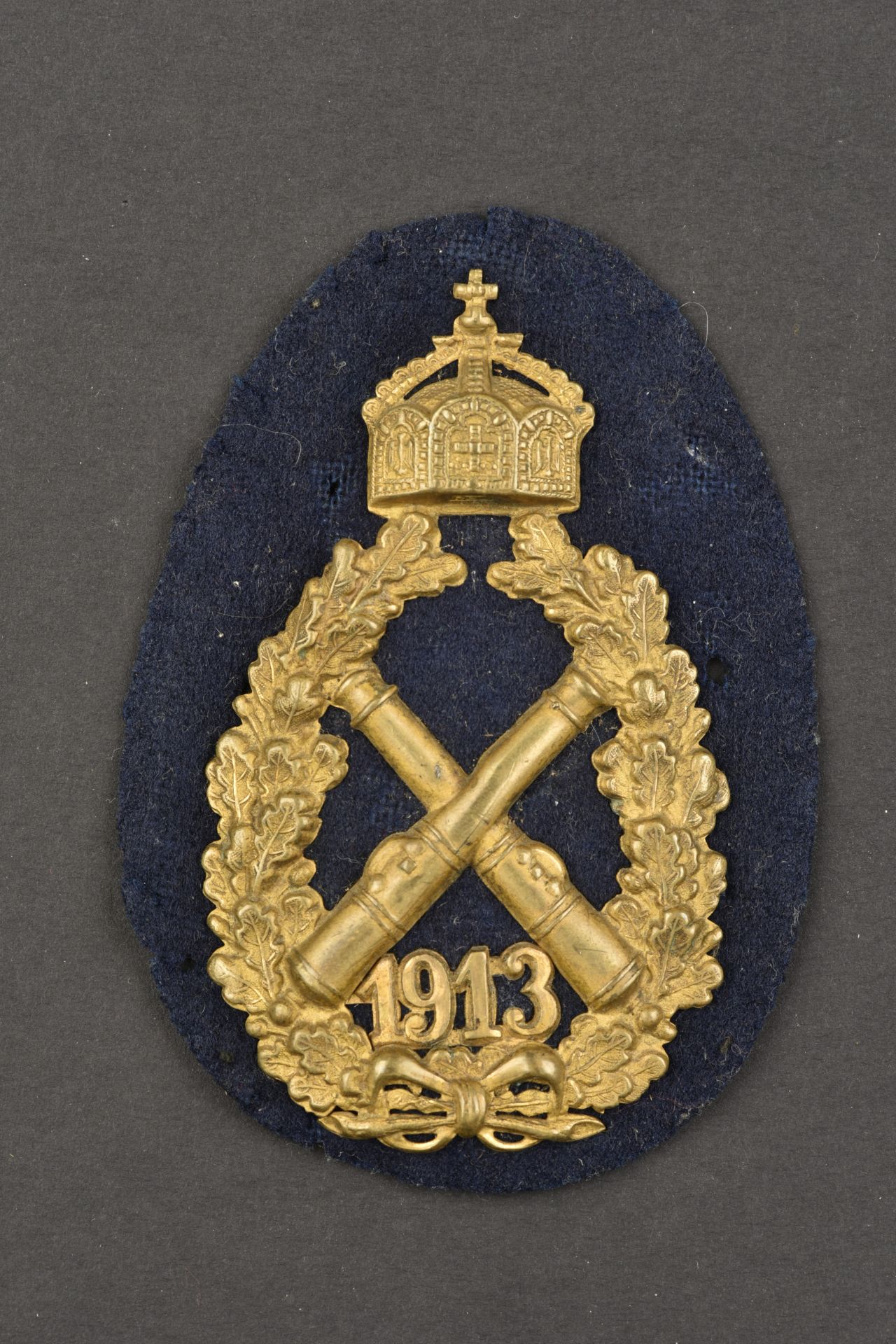 Badge d artilleur WWI. WWI gunner s badge.