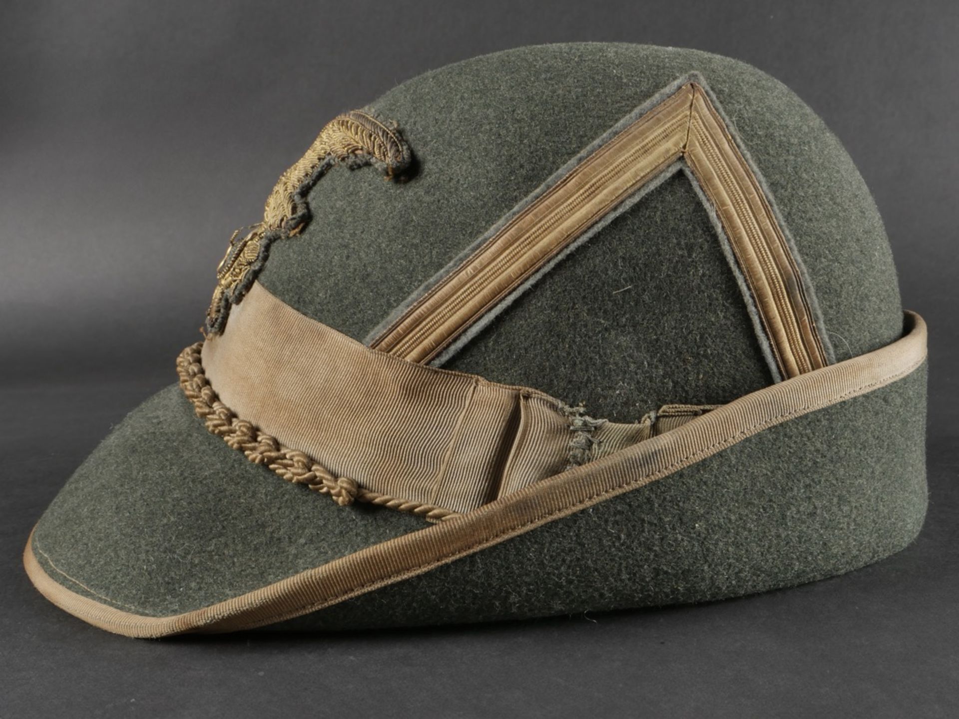 Chapeau de sous-lieutenant du 8eme Regiment dAlpini. Second lieutenant s hat of the 8th Alpini Regi - Bild 4 aus 15