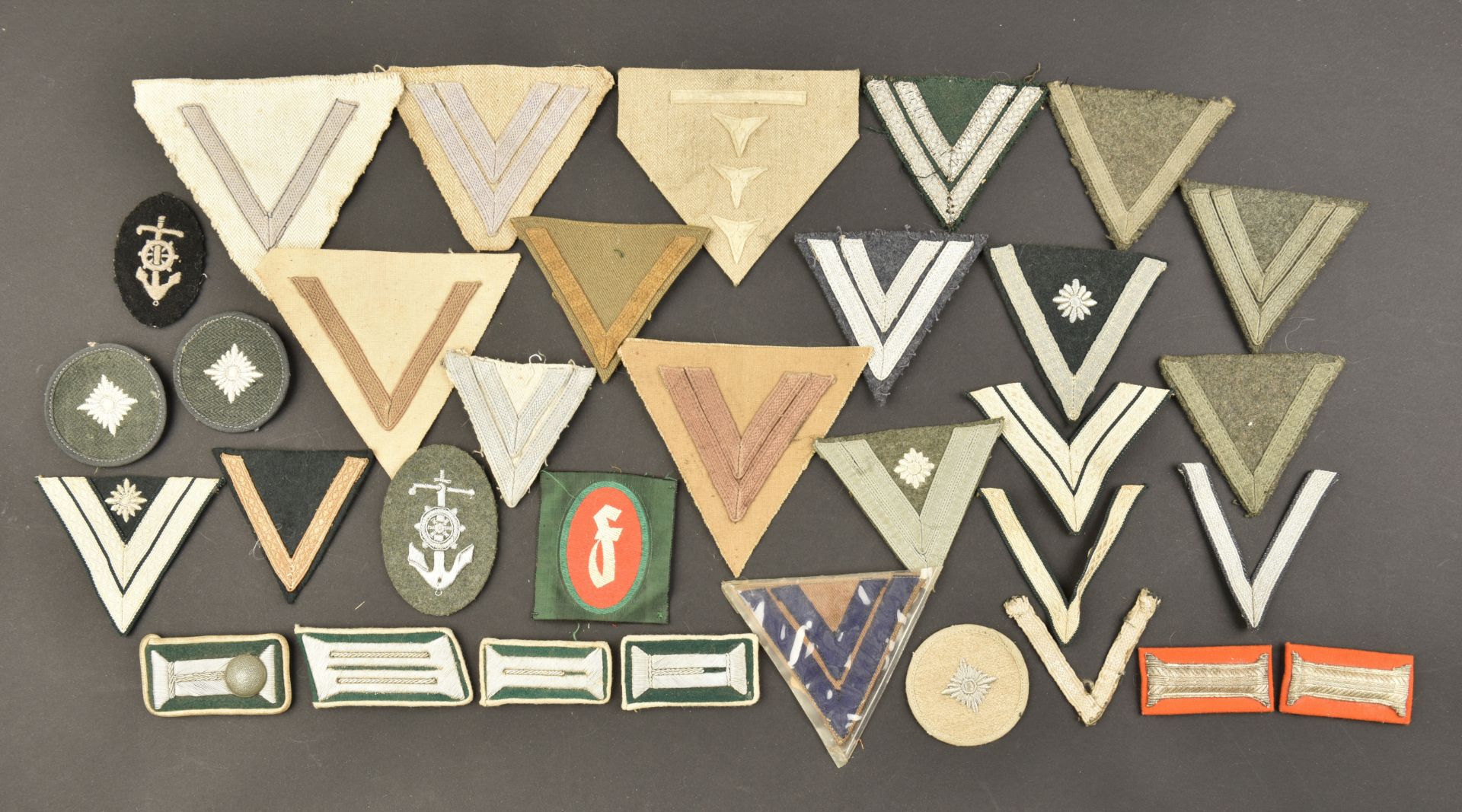 Insignes de manche allemand. German sleeve badges.