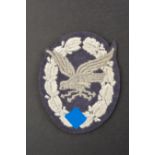 Badge operateur radio LW. LW radio operator badge.