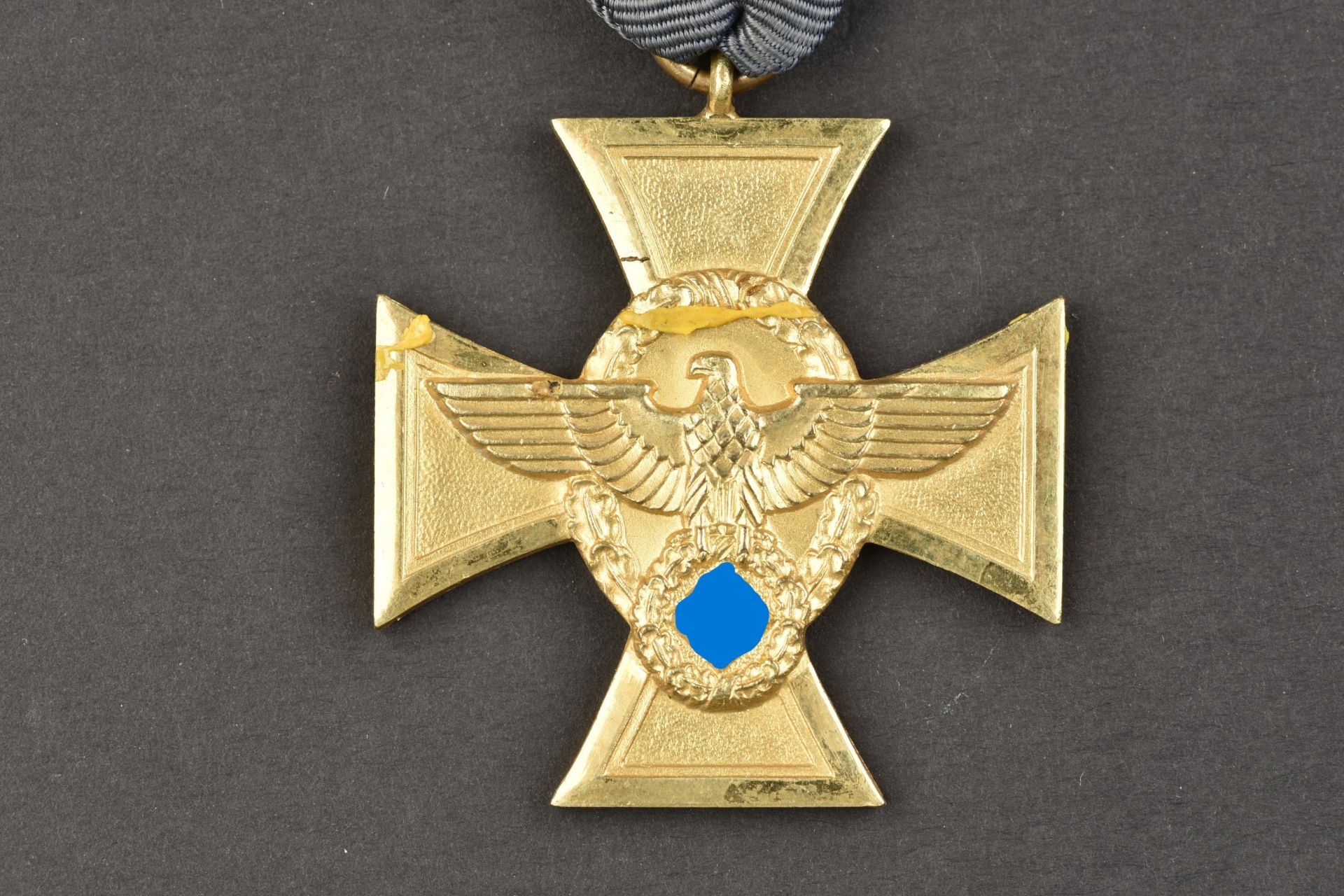 Medaille service Polizei. Polizei service medal. - Image 4 of 4