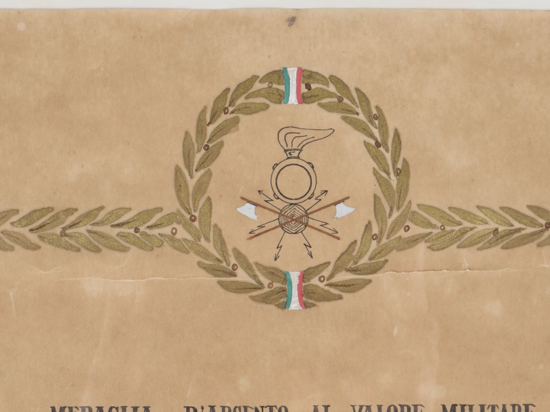 Medaille dargent pour la Valeur Militaire. Silver medal for Military Valor. - Bild 6 aus 8