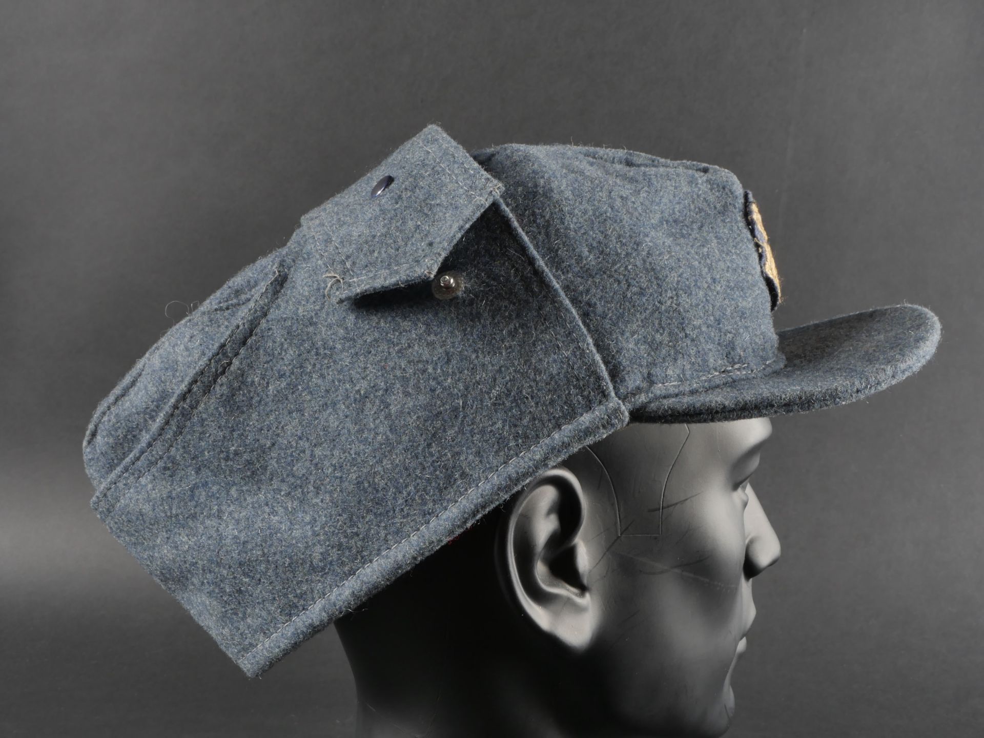 Casquette modele 1942 de laviation. 1942 aviation cap. - Image 7 of 19