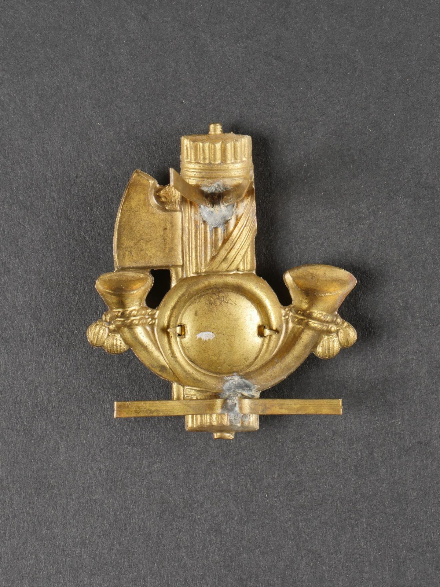 Insigne de casque de la 2eme Legion de Chemises Noires coloniale de Misurata. Helmet badge of the 2n - Bild 2 aus 2